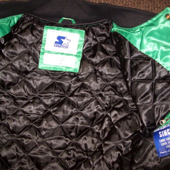 DALLAS STARS NHL STARTER Snap Down Jacket  LARGE - Picture 7 of 7